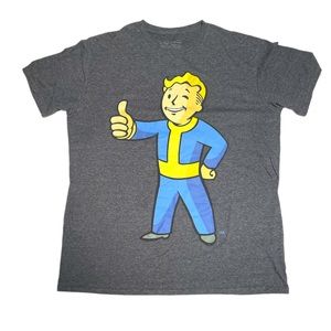 {EXCELLENT} [Fallout] {Grey} [Unisex Short Sleeve T-Shirt] {Medium}
